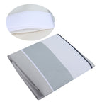 Water Resistant Chair Cover Indoor Outdoor Garden Patio Furniture Dust Cover ProtectorStripe 85x94x68.5x91.5cm