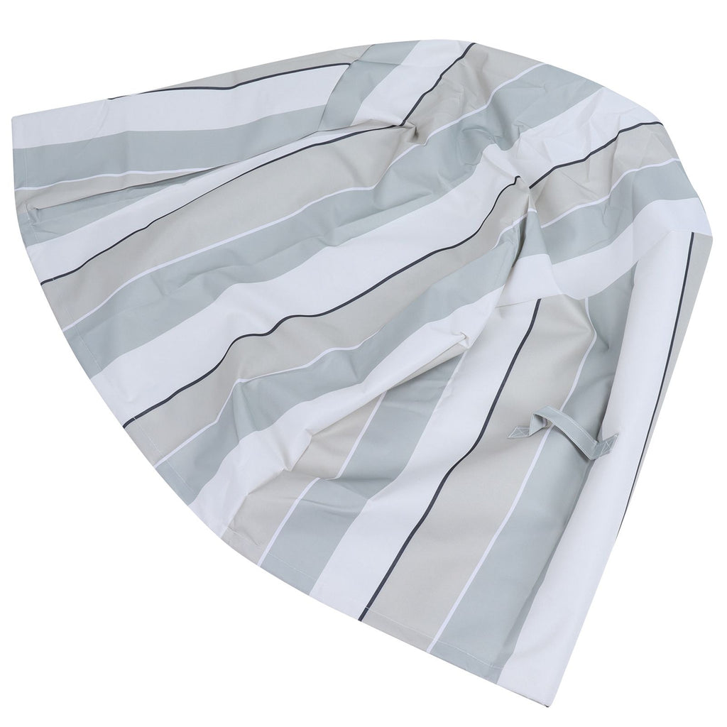 Water Resistant Chair Cover Indoor Outdoor Garden Patio Furniture Dust Cover ProtectorStripe 85x94x68.5x91.5cm