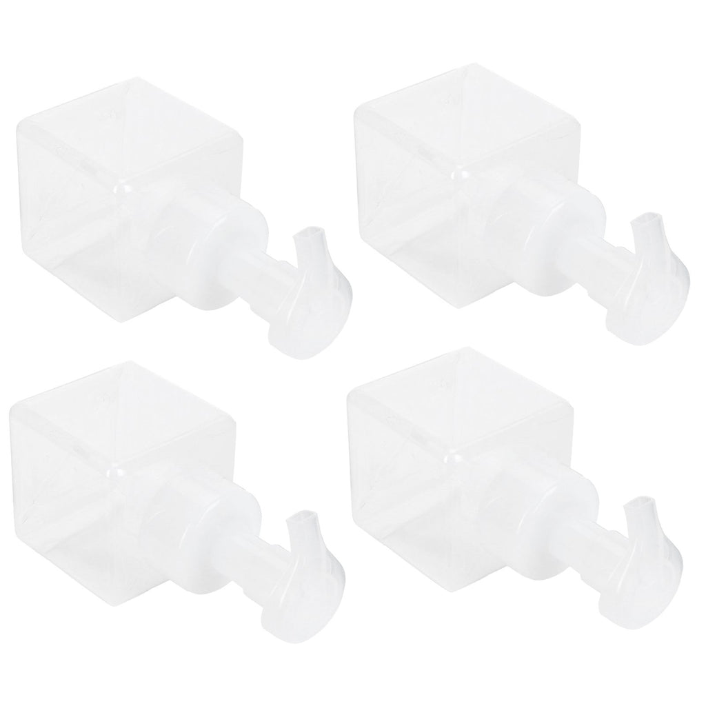 4PCS 250ml Clear Plastic Pump Bottles Foaming Soap Dispenser Refillable Foam Bottle Travel Use