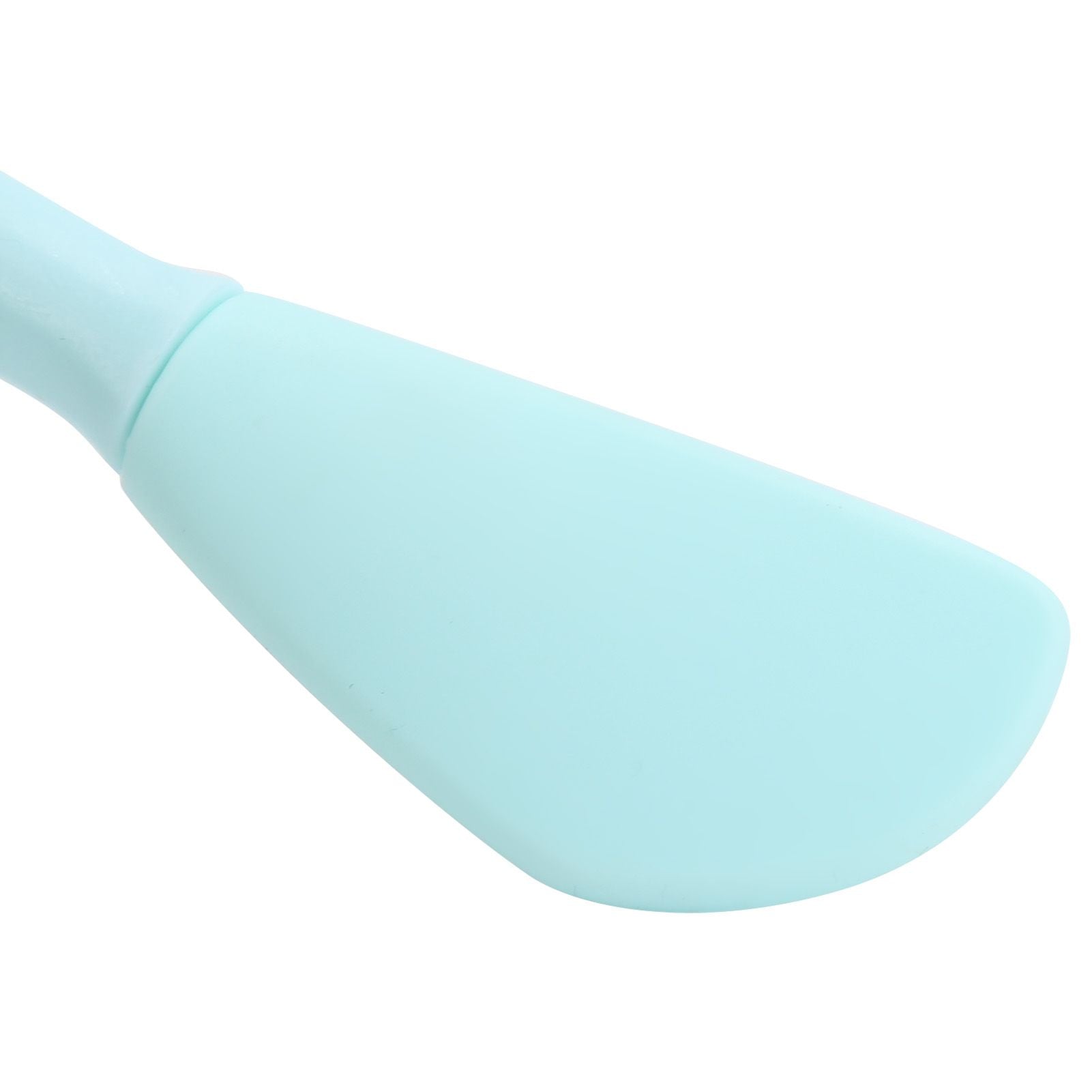 Handheld Silicone Face Cleaning Brush Mask DIY Mixing Stick Makeup Cleansing Brush(Green Double Head Knife Shape )