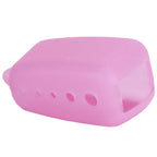 Silicone Toothbrush Head Cover Electric Toothbrush Protective Cap for Home Travel CampingLight Pink