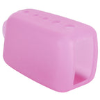 Silicone Toothbrush Head Cover Electric Toothbrush Protective Cap for Home Travel CampingLight Pink