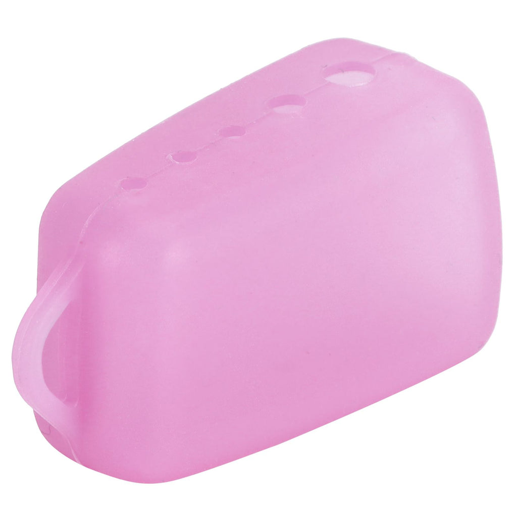 Silicone Toothbrush Head Cover Electric Toothbrush Protective Cap for Home Travel CampingLight Pink