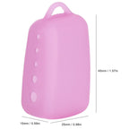 Silicone Toothbrush Head Cover Electric Toothbrush Protective Cap for Home Travel CampingLight Pink
