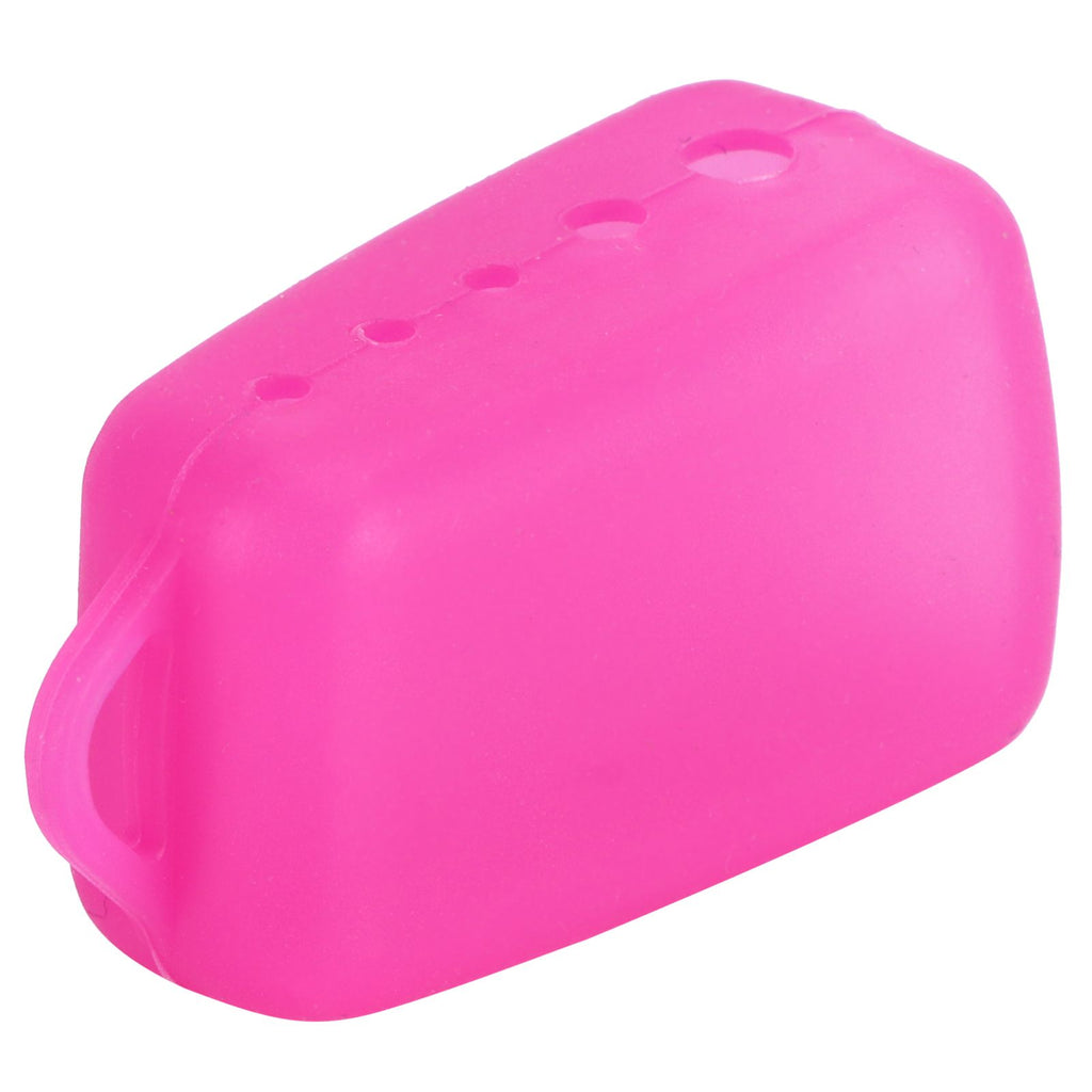 Silicone Toothbrush Head Cover Electric Toothbrush Protective Cap for Home Travel CampingRose Red