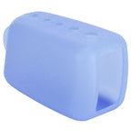 Silicone Toothbrush Head Cover Electric Toothbrush Protective Cap for Home Travel CampingLight Blue