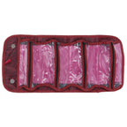 Fashion Travel Cosmetic Bag Multifunctional Makeup Storage Organizer for Storing CosmeticsRed