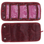 Fashion Travel Cosmetic Bag Multifunctional Makeup Storage Organizer for Storing CosmeticsRed