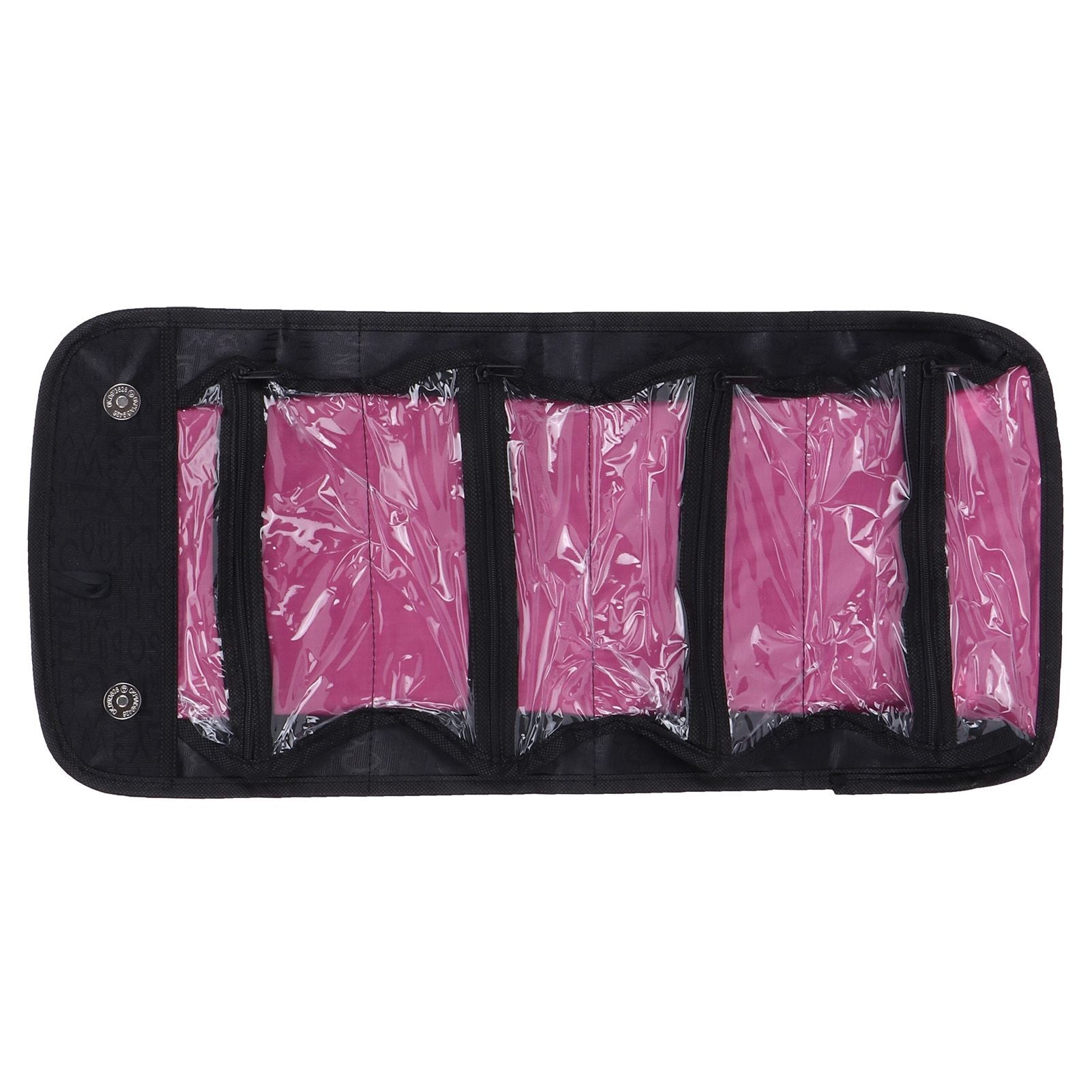 Fashion Travel Cosmetic Bag Multifunctional Makeup Storage Organizer for Storing CosmeticsBlack