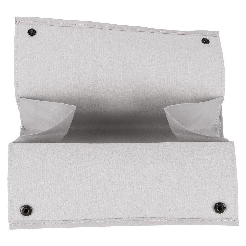 PU Leather Originality Tissue Box Desktop Tissue Organizer for Bedroom Living RoomGray