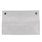 PU Leather Originality Tissue Box Desktop Tissue Organizer for Bedroom Living RoomGray