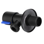 G1/2 Thread Angle Valve Stainless Steel Water Stop Valve for Bathroom Toilet SuppliesSingle Cold