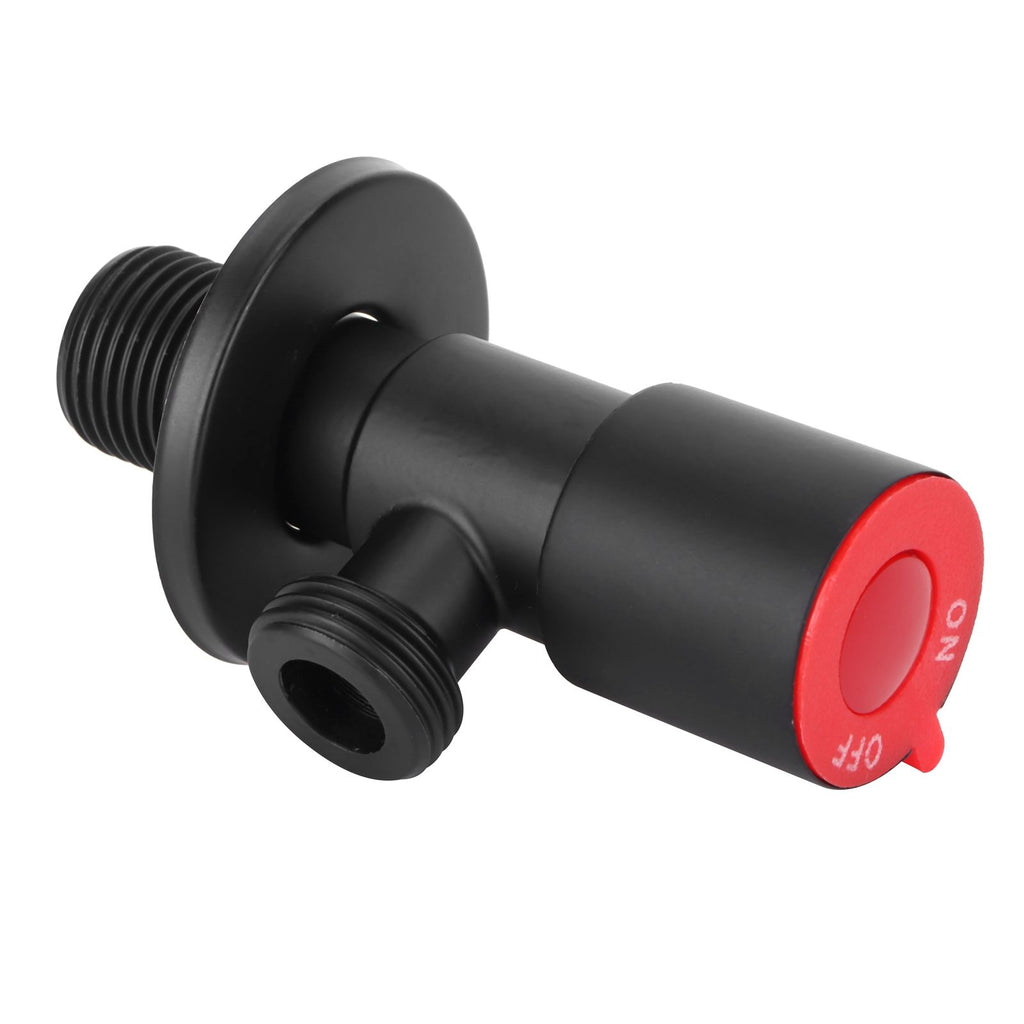 G1/2 Thread Angle Valve Stainless Steel Water Stop Valve for Bathroom Toilet SuppliesSingle Hot