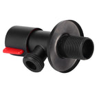 G1/2 Thread Angle Valve Stainless Steel Water Stop Valve for Bathroom Toilet SuppliesSingle Hot