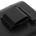 Car Trash Can Portable Hanging Garbage Waste Bin with Lid Vehicle Interior Accessory Black