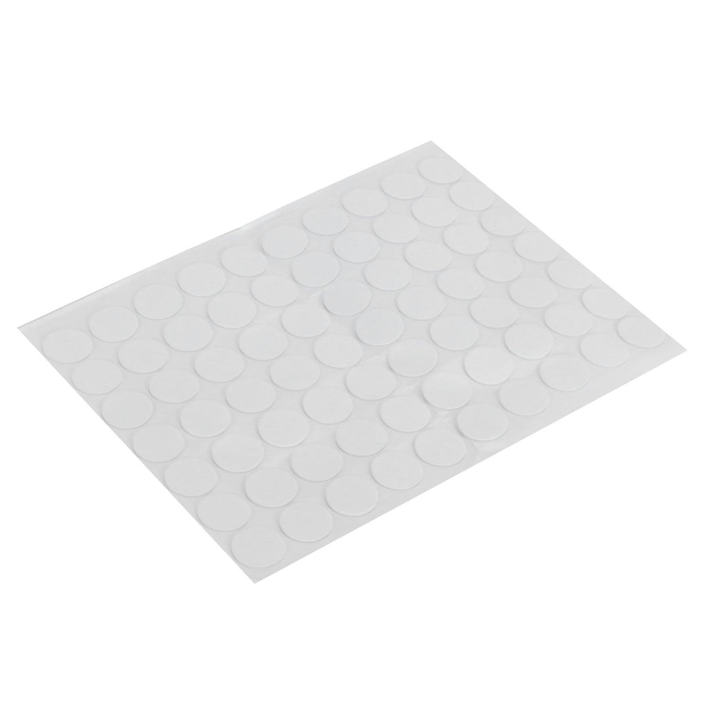 70Pcs Round Sticker Acrylic Acid Transparent Double Sided Adhesive Tape for Fixation