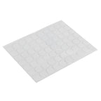 70Pcs Round Sticker Acrylic Acid Transparent Double Sided Adhesive Tape for Fixation