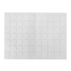 70Pcs Round Sticker Acrylic Acid Transparent Double Sided Adhesive Tape for Fixation