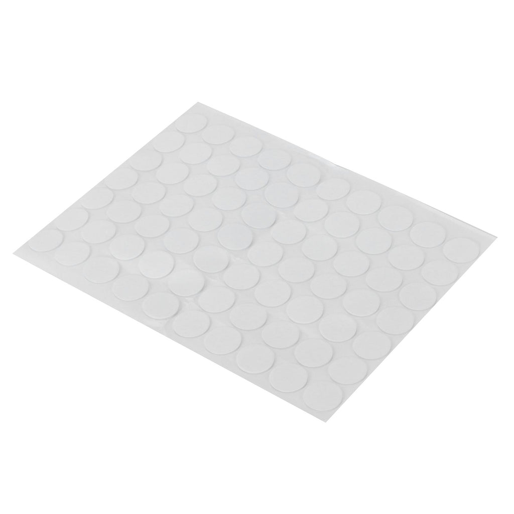 70Pcs Round Sticker Acrylic Acid Transparent Double Sided Adhesive Tape for Fixation