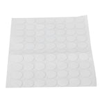 70Pcs Round Sticker Acrylic Acid Transparent Double Sided Adhesive Tape for Fixation