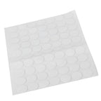 70Pcs Round Sticker Acrylic Acid Transparent Double Sided Adhesive Tape for Fixation