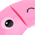 Folding Potty Seat Pad Portable Baby Toddler Toilet Training Seat Non Slip Pad for Travel(Pink )