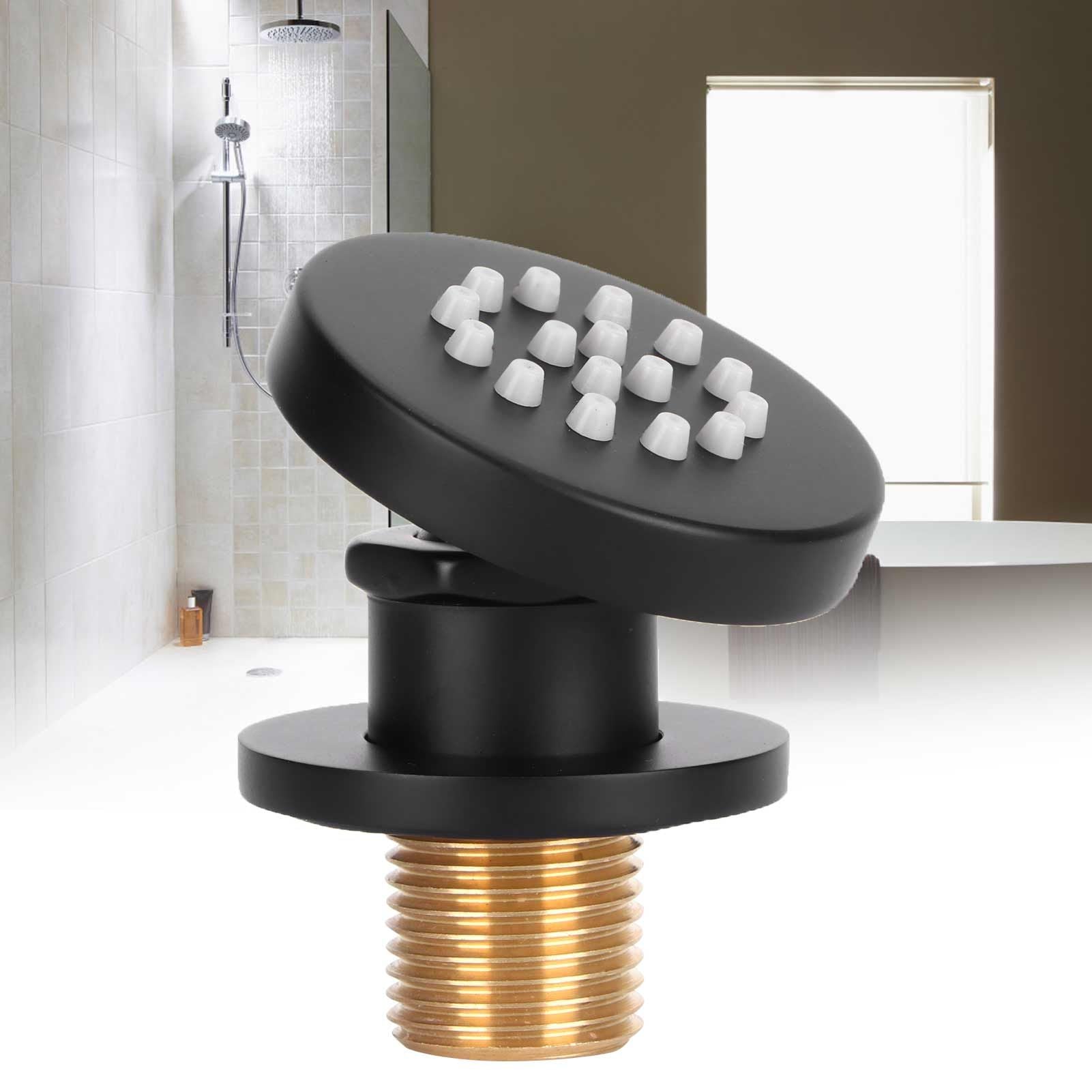 G1/2 Shower Sprayer Adjustable Rotatable Wall Mounted Massage Spray Jet Bathroom Supply