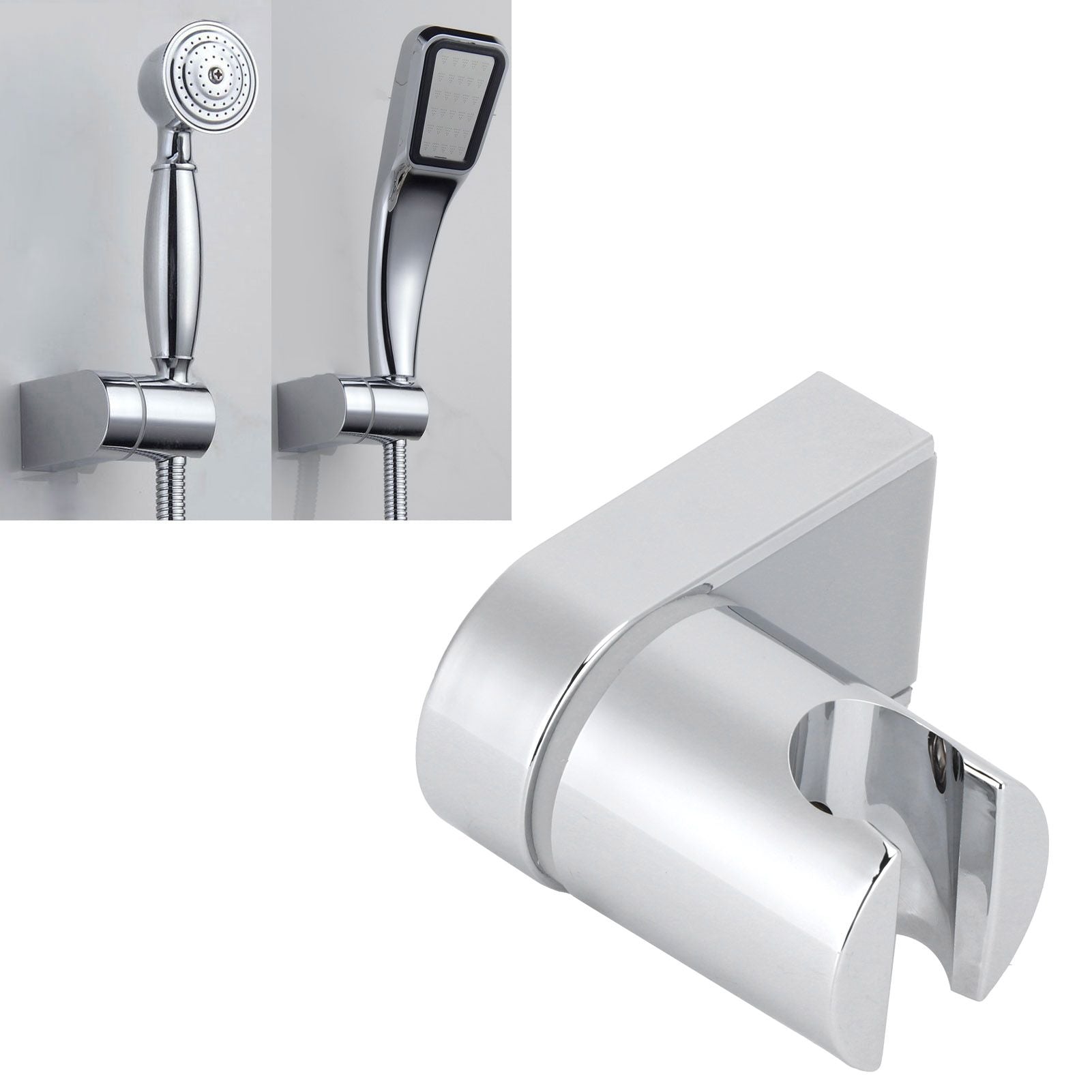 Shower Head Bracket Wall Hanging Rotatable Handheld Shower Stand Holder for Home Bathroom