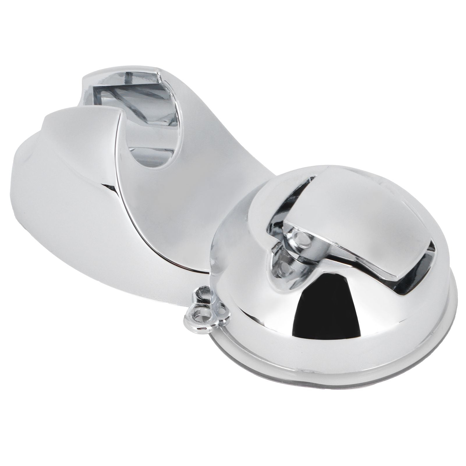 ABS Shower Head Holder Suction Cup Handheld Showerhead Bracket Adjustable for Bathroom