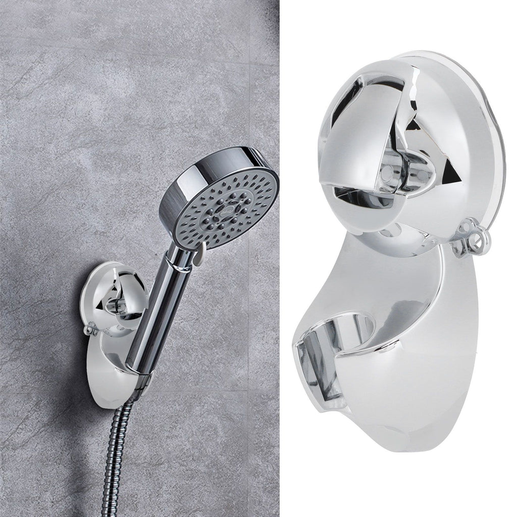 ABS Shower Head Holder Suction Cup Handheld Showerhead Bracket Adjustable for Bathroom