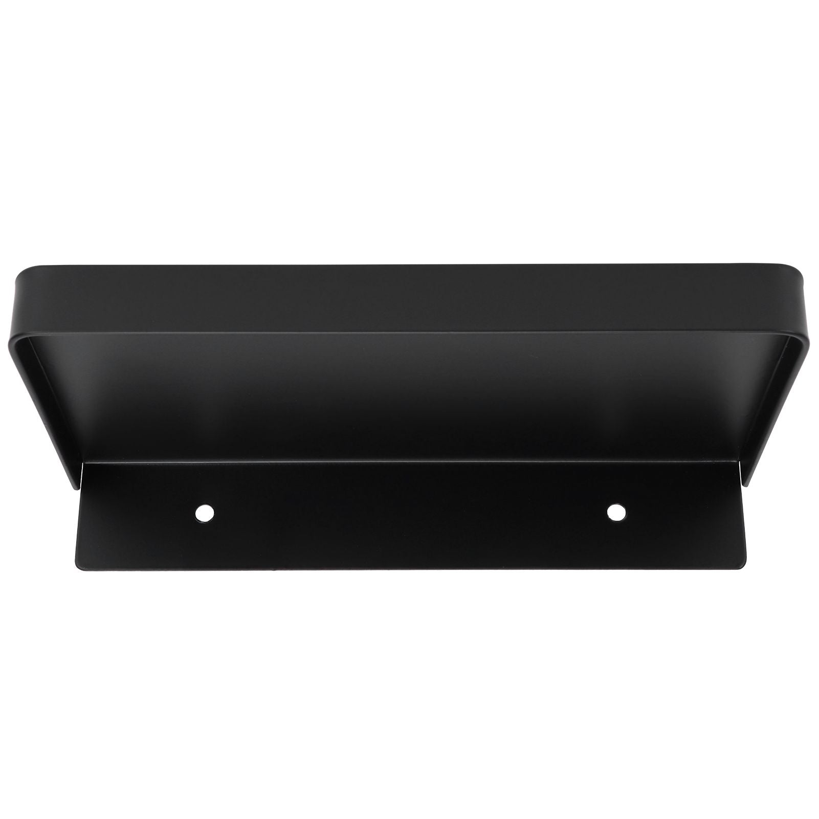 Bathroom Phone Holder Wall Mounted Thick Phone Storage Shelf Toilet Accessory 185x90mmBlack