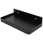 Bathroom Phone Holder Wall Mounted Thick Phone Storage Shelf Toilet Accessory 185x90mmBlack