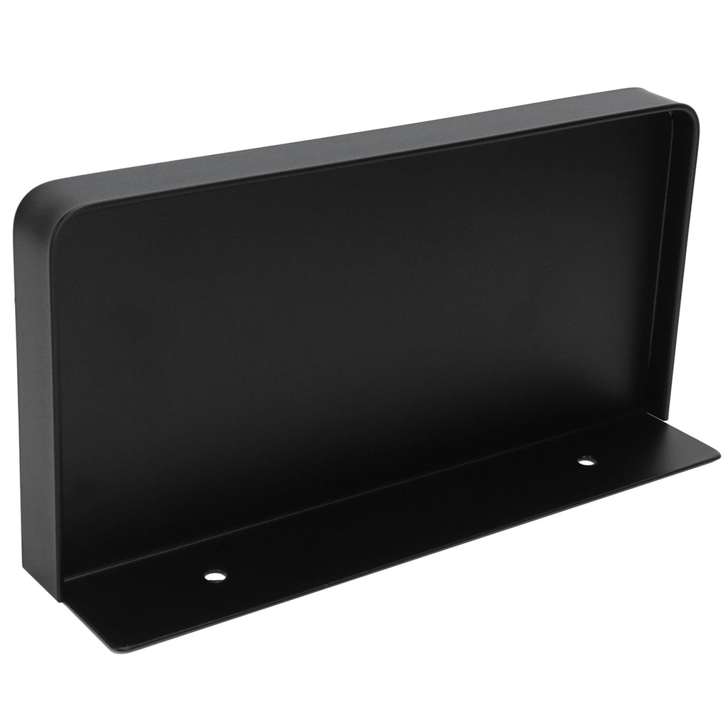 Bathroom Phone Holder Wall Mounted Thick Phone Storage Shelf Toilet Accessory 185x90mmBlack