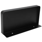 Bathroom Phone Holder Wall Mounted Thick Phone Storage Shelf Toilet Accessory 185x90mmBlack