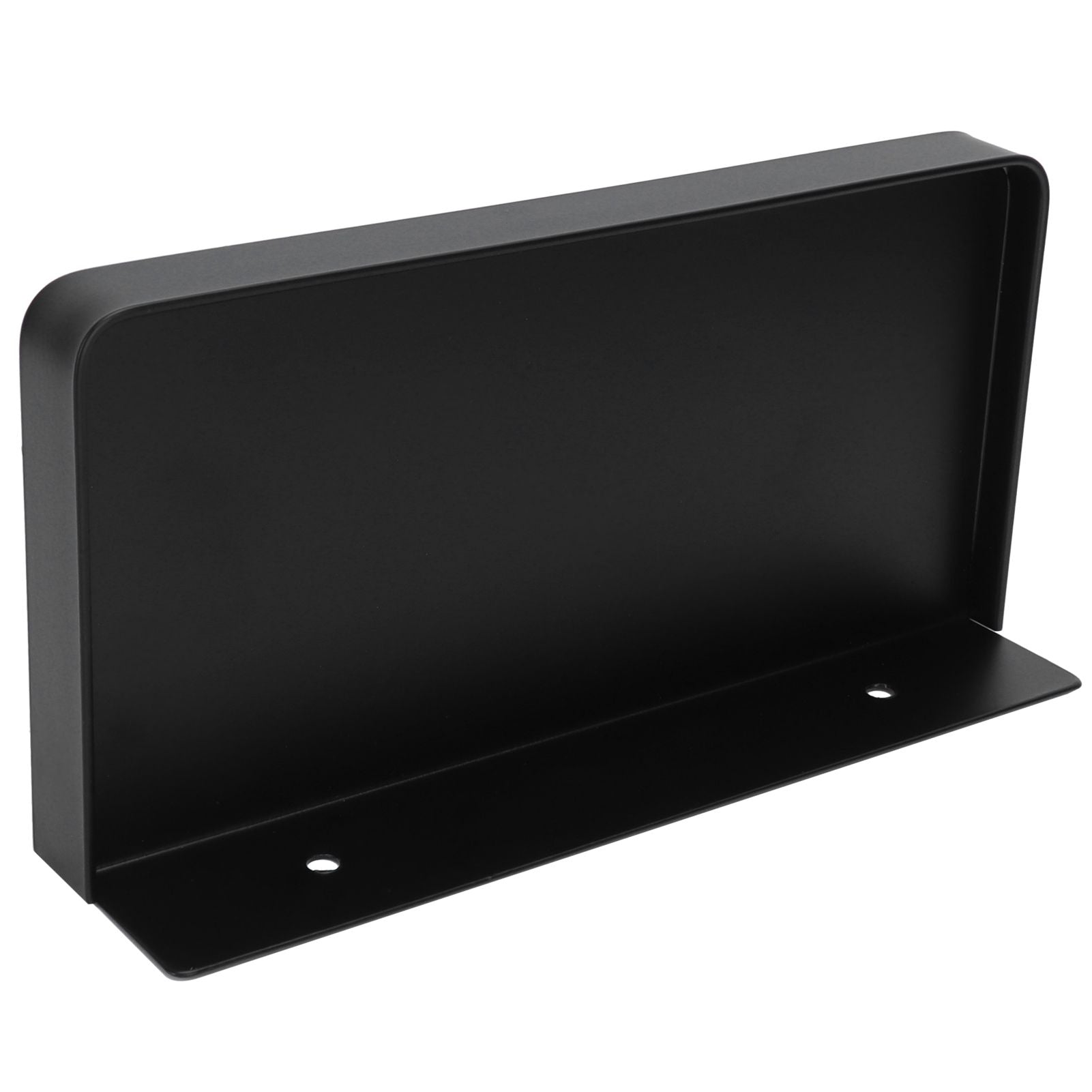Bathroom Phone Holder Wall Mounted Thick Phone Storage Shelf Toilet Accessory 185x90mmBlack
