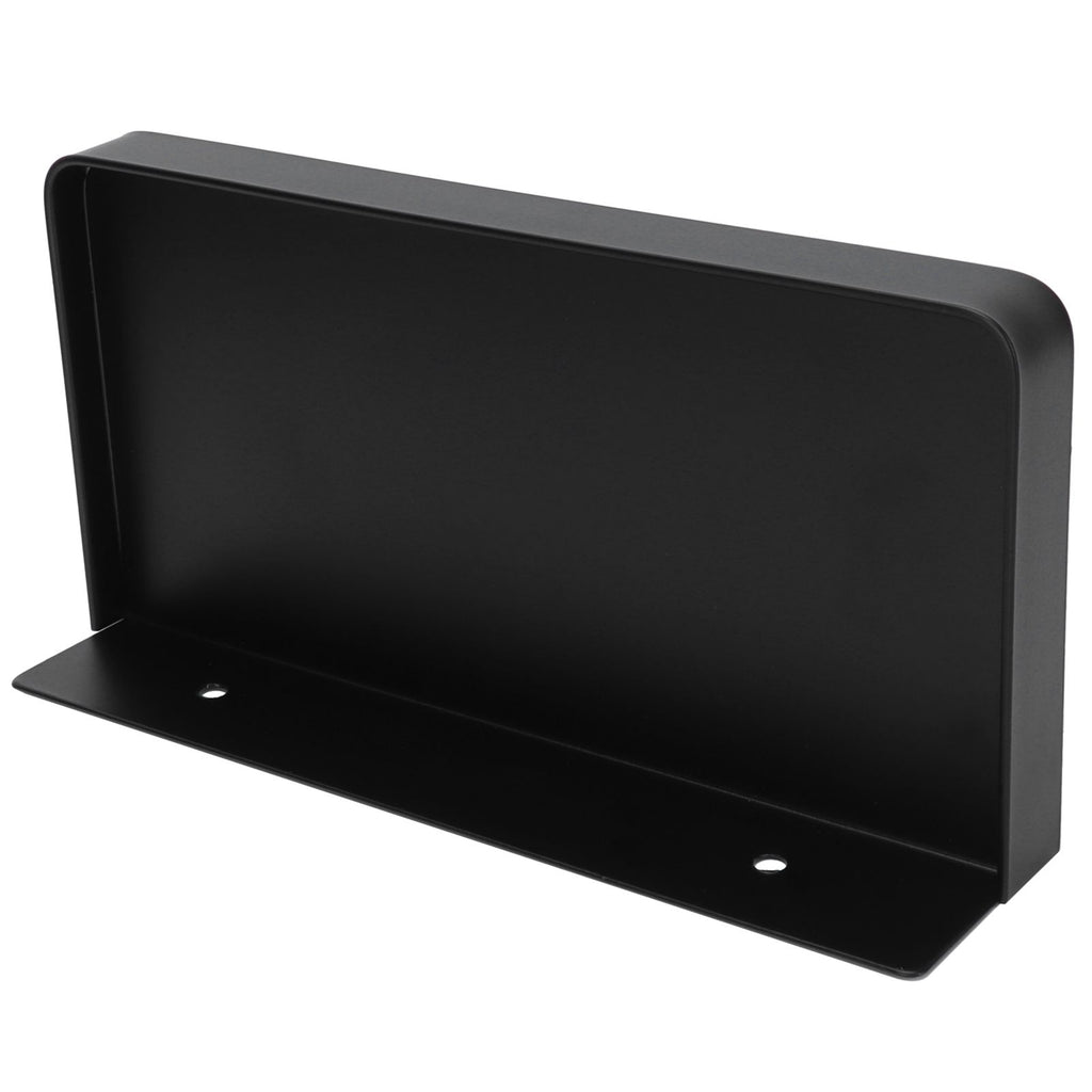 Bathroom Phone Holder Wall Mounted Thick Phone Storage Shelf Toilet Accessory 185x90mmBlack