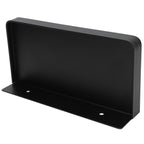 Bathroom Phone Holder Wall Mounted Thick Phone Storage Shelf Toilet Accessory 185x90mmBlack