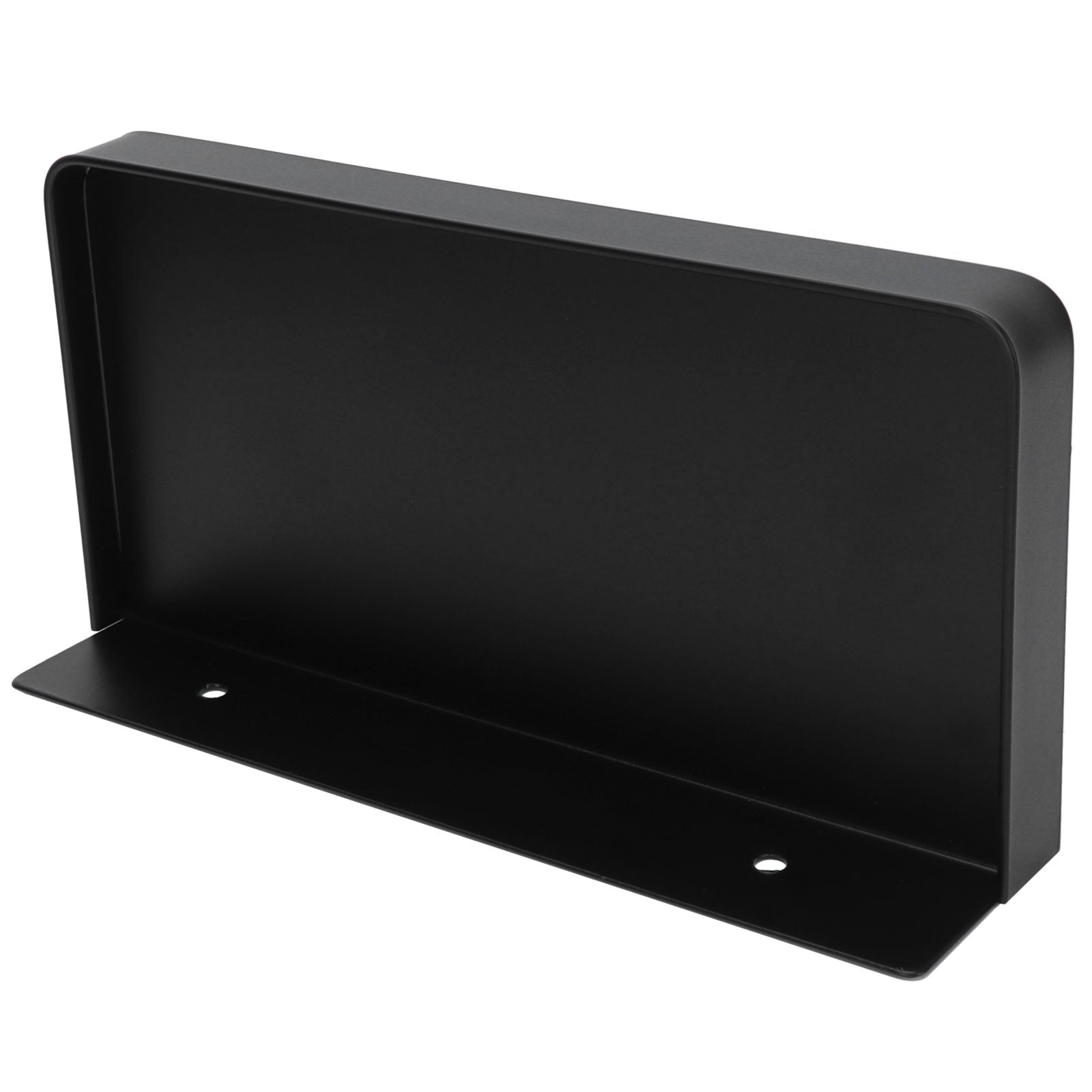 Bathroom Phone Holder Wall Mounted Thick Phone Storage Shelf Toilet Accessory 185x90mmBlack