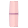 Portable Toothbrush Holder Toothbrush Storage Box Toothpaste Box for Indoor Outdoor Camping TravelPink