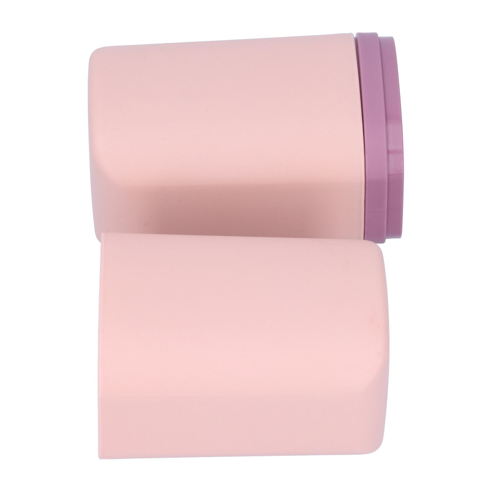 Portable Toothbrush Holder Toothbrush Storage Box Toothpaste Box for Indoor Outdoor Camping TravelPink