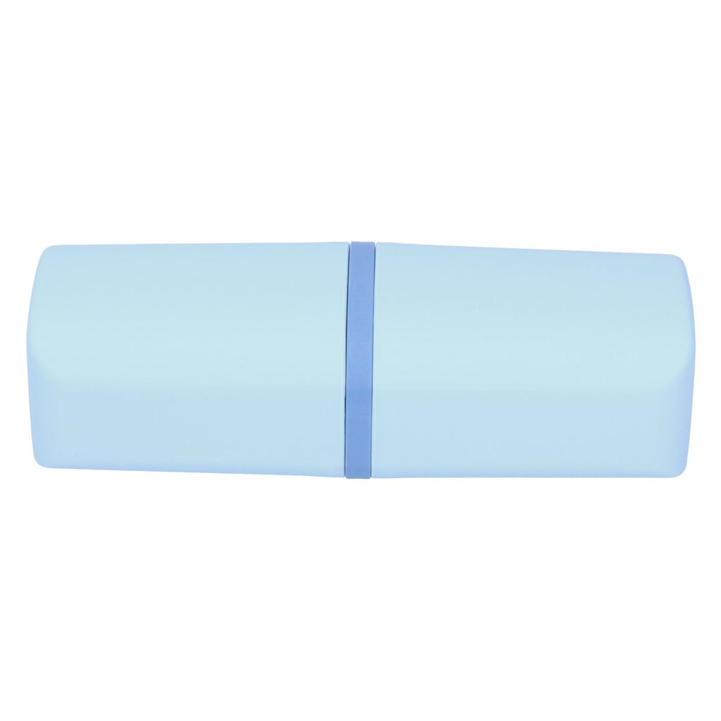 Portable Toothbrush Holder Toothbrush Storage Box Toothpaste Box for Indoor Outdoor Camping TravelBlue
