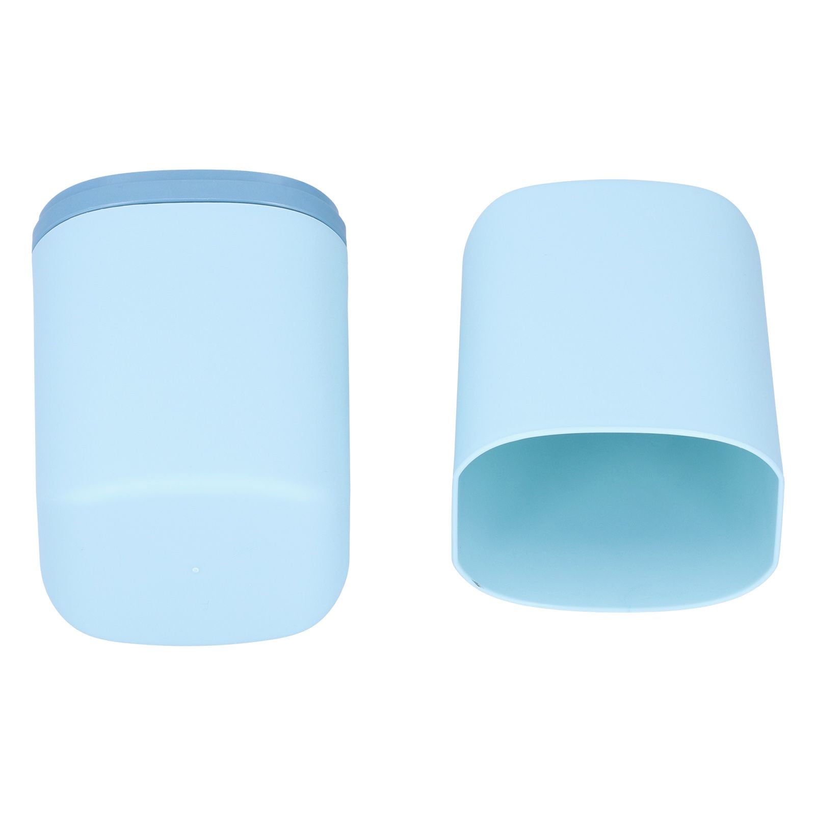 Portable Toothbrush Holder Toothbrush Storage Box Toothpaste Box for Indoor Outdoor Camping TravelBlue