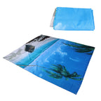 Shower Curtain Set with Hanging Rings No‑Punching Bath Curtain Bathroom Accessory150x180cm