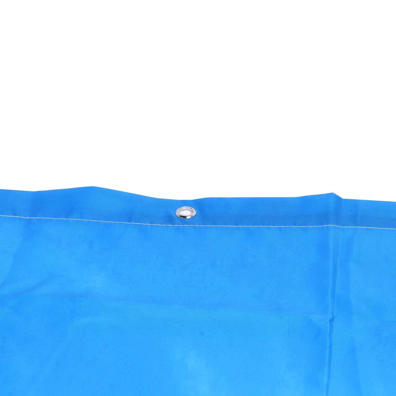 Shower Curtain Set with Hanging Rings No‑Punching Bath Curtain Bathroom Accessory150x180cm