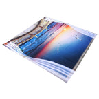 Waterproof Shower Bath Curtain Free Punch with Hooks for Home Bathroom Decoration180x180 cm