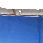 Waterproof Shower Bath Curtain Free Punch with Hooks for Home Bathroom Decoration180x180 cm