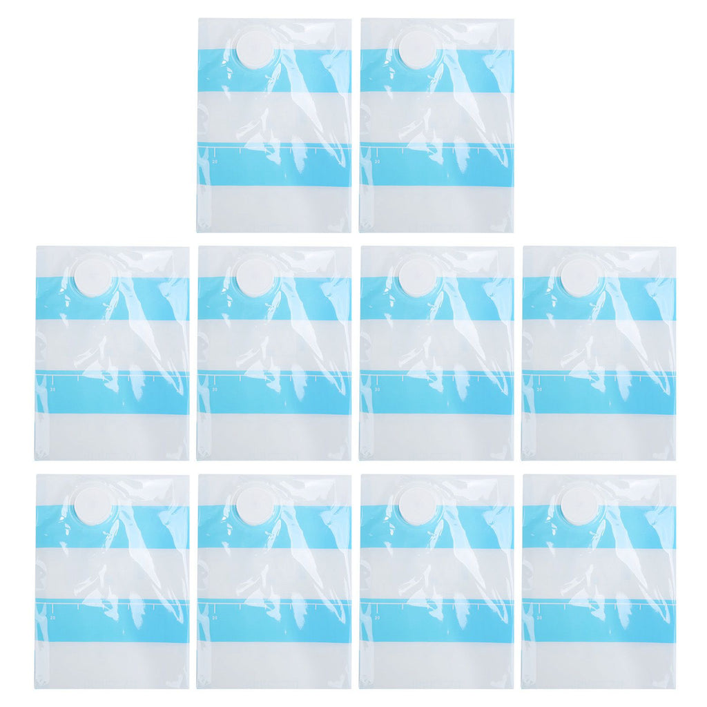 10Pcs/Set 12C Vacuum Storage Bag Space Saving Compressed Bag with 3.5cm Thread Air Inlet