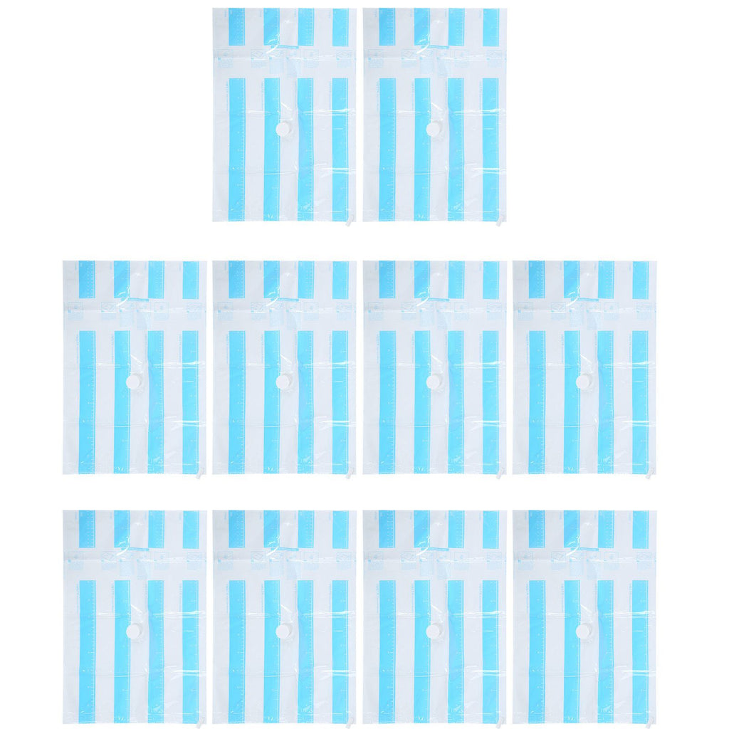 10Pcs/Set 12C Vacuum Storage Bag Space Saving Compressed Bag with 3.5cm Thread Air Inlet