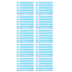 10Pcs/Set 12C Vacuum Storage Bag Space Saving Compressed Bag with 3.5cm Thread Air Inlet 100 x 80 cm