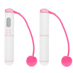 Skipping Rope Electronic Counting Jumping Rope Sports Exercise Fitness EquipmentWhite+Pink